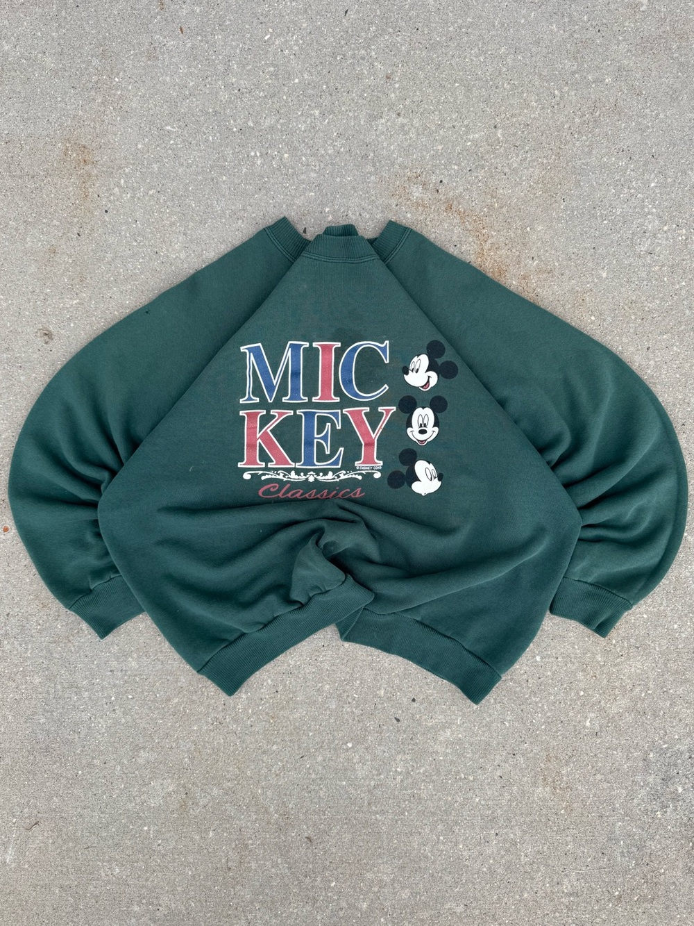 Vintage Mickey Mouse Crewneck Sweater